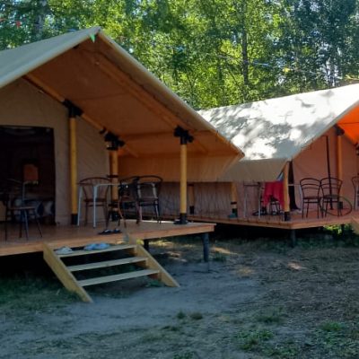 Глэмпинг палатка  5х5,7м